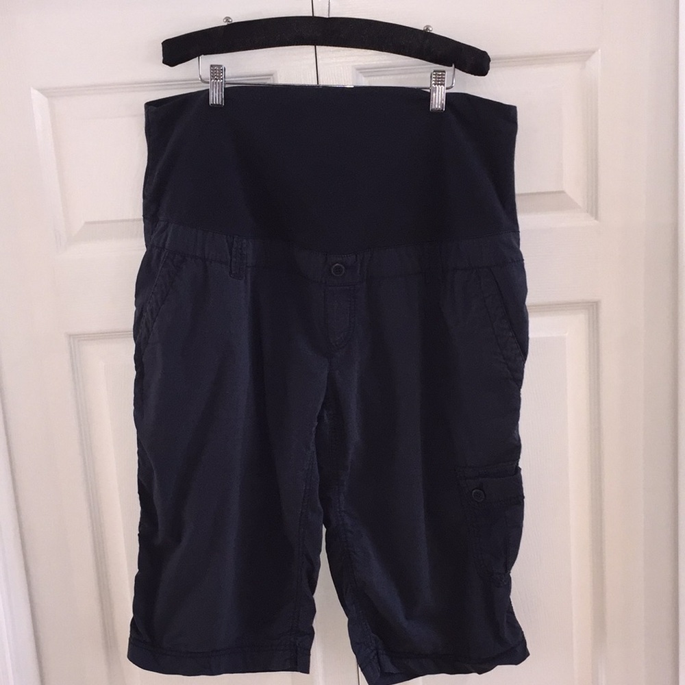 Thyme Maternity Plus Size Cargo Capris Size XXL